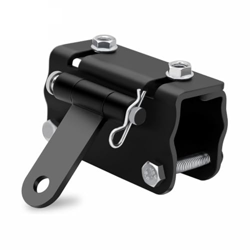 Juego de enganches de remolque ajustables para motos de nieve generales ajustables para parachoques de motos de nieve que ofrecen accesorios de fijación seguros