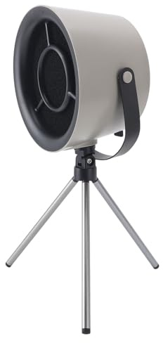 SIXRUN Portable Range Hood, Strong Suction Desktop Range Hoods with 3 Speed Exhaust Fan Small for Outdoor Activities, Compact Design