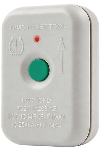 TPMS Reset Sensor Tool TPMS Relearn Programming Training Tool Professional Automotive Tire Pressure Monitor System Sensor Activation & Programming Device TPMS19 2020 Edition for Ford (8C2Z-1A203-A)