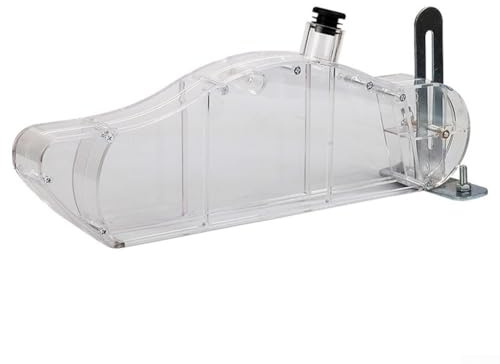 Protective Cover for Table Saws, Transparent Dust Guard with Adjustable Bracket for 7 and 10 Inch Models