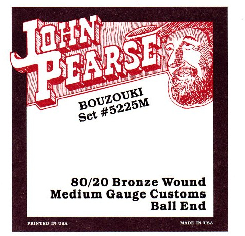 John Pearse Strings 5225M - Juego de cuerdas para buzuki