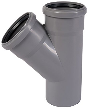 HT di derivazione, DN 110/110, 45 ° gradi