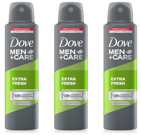 DOVE Deodorant Spray für Herren, 250 ml, extra frisch