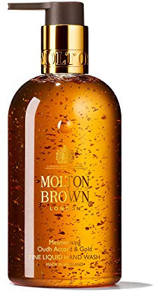 Molton Brown Mesmerising Oudh Accord & Gold feine flüssige Handseife 300 ml
