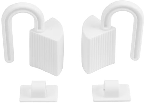 Nikou 2 Stück Klemmschutz für Türen, Türstopper Fingerklemmschutz für Babys und Kinder, Kindersicherheit Kunststoff Türstopper Kinder Sicherheitsstopper, Fingerschutz Baby Proofing
