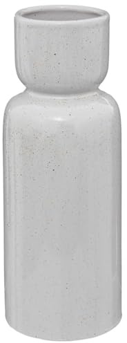 Atmosphera - Vase - Keramik - weiß - H29 cm - Weiß