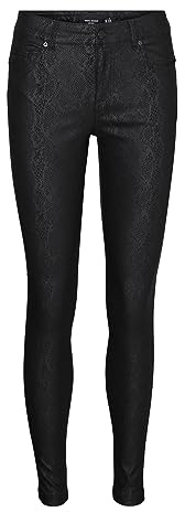 VERO MODA VMALIA MR Skinny Shape Coated Pants