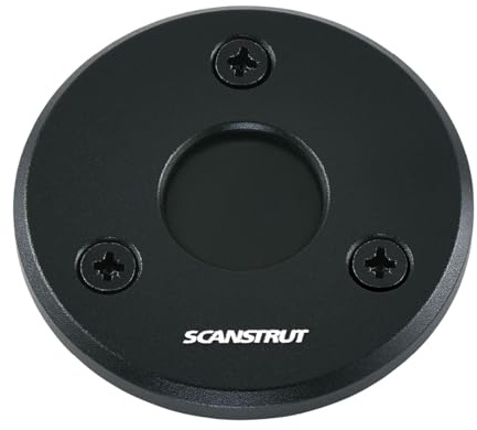 SCANSTRUT DS-LP-21A-BLK Kabeldichtung mit niedrigem Profil, eloxiertes Aluminium, Schwarz
