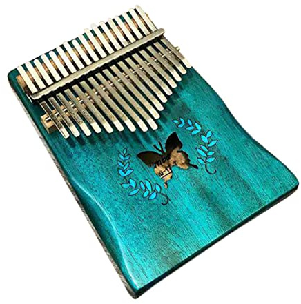 ifundom Daumenklavier Tasten Mini Kalimba Fingerklavier Mini Musikinstrument Tragbar Instrument Für Junge Mädchen Anfänger Erwachsene