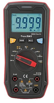 nmbhus Multimètre Digital Multimètre Numérique Intelligent 1000V AC DC Voltmètre Ampèremètre Vrai RMS Fréquence Mètre Condensateur Testeur De Température (Color : 60BT)