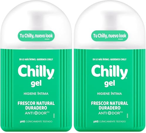 Chilly Gel Intimo Mujer - 250 ml (Paquete de 2)