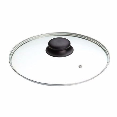 Tempered Glass Lids for Pans and Pots, Saucepan, Casserole, Frying Pan Lids 14-40 cm Sizes (26 cm)