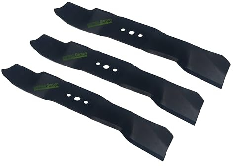 perfektGarten 3 lames de tondeuse à gazon de 39 cm compatibles avec Husqvarna Rider Pro Proflex 15 V2 18 20 21 AWD / 544 30 85-01