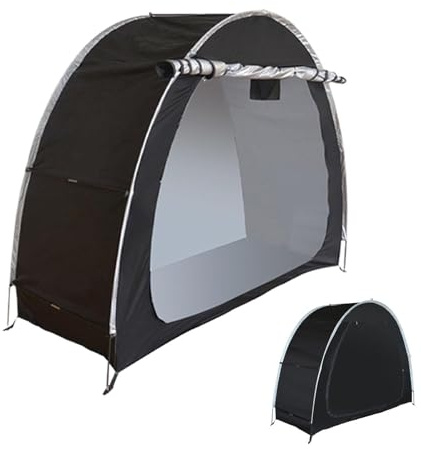 Bike Tent Outdoor Storage, Cycling Shed - Cover Motorcycle Accommodation Tent - MULTIFUNCTIONAL PORTABLE TRAVEL SHED FOR