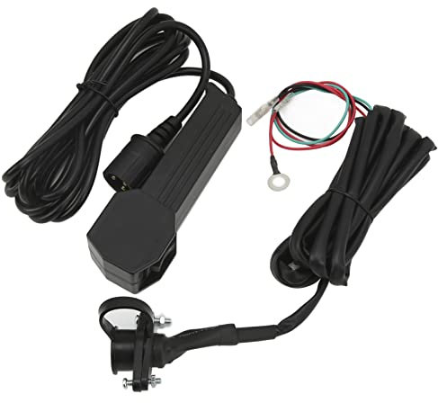 ERYUE Télécommande Manuelle du Cordon de Treuil de 9 Pieds, Commutateur électrique Solide Solide, Télécommande de Treuil, avec Sockets, Bouchons pour ATV UTV