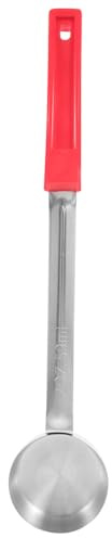 EPIGEIST Cuchara para Salsa de Pizza Acero Inoxidable Control de Porciones Mango Curvado Antideslizante Utensilio Cocina Fácil Limpieza