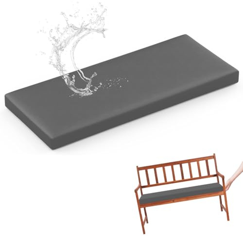 WLXFF Bankkissen Bankauflage Stuhlkissen FüR Fensterbank, Leder Sitzkissen Outdoor & Indoor, Bankpolster, Sitzbank Eckbank Auflagen FüR Innen Outdoor Fensterbank Couch,No3,130X40X5CM