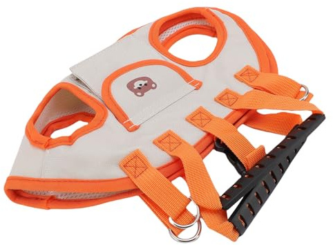 Generic Dog Harness, Dog Harness Vest Durable Single Shoulder Leash for Outdoor Use (M)