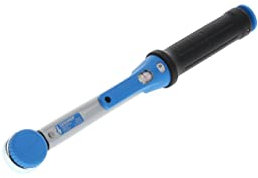 GEDORE 1545132 Torcofix Drehmomentschlüssel, 44200 Zoll, 44341 Nm, Pilzkopf-Umsteckvierkant mit Kugelsicherung, Stahlrohr, Schwarz/Blau