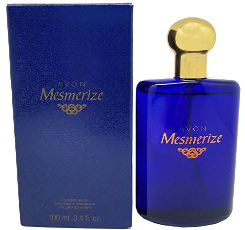 AVON Mesmerize Cologne for Men – Long-Lasting Sandalwood and Spicy Blend – Mens Cologne with Warm Amber – Classic Signature Perfume for Him – 3.4 fl oz Travel Size Ideal for Everyday Wear & Gifting