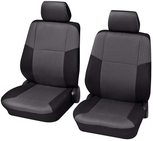PETEX Auto Sitzbezüge für Vordersitze 4-teilig - Sylt schwarz, Eco Class mit SAB 2