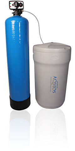 Hochwertige Aqmos FSX-300 zeitgesteuerte Wasserenthärtungsanlage für Haushalte bis zu 15 Personen | Entkalkungsanlage | Antikalkanlage | Entkalker