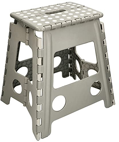 KOTARBAU® Faltbarer Klapphocker aus Kunststoff 40 cm Tritthocker