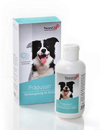 Tierarzt24 PRÄPUSAN ist eine Vorhautpflege für Rüden - Mit keimreduzierenden Komponenten für EIN geringeres Entzündungsrisiko - 100 ml
