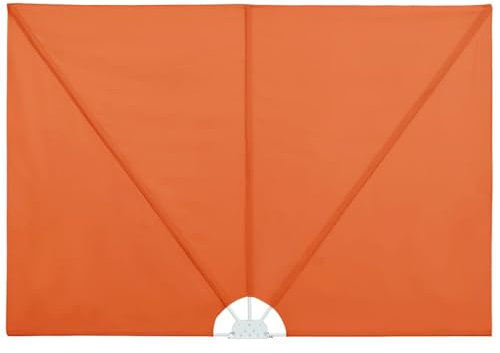 Helloshop26 Tenda da sole paravento Tenda a pannello laterale retrattile di Patio Giardino Terrazza Balcone Protezione visiva schermo 300 x 200 cm Terracotta 02_0007080