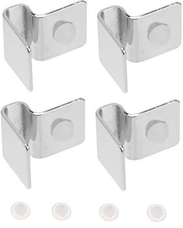 FRCOLOR Aquarium Abdeckung Halterungen Aus Edelstahl Glasdeckel Clips Für Fischtank Stabile Unterstützung Für Aquarienabdeckungen 5mm Geeignet