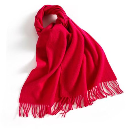 BISONBLUE Schal Schals Damen Herren Halstuch Mütze Kaschmirschal Damen Herbst Und Winter Wollschal Einfarbiger Quastenschal Warmer Und Fortschrittlicher Wollschal