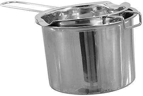 LABRIMP Olla De Derretir De Acero Inoxidable Baño María Cuenco Multiusos con Capacidad Diseño Compacto y Doble Vertedor para Fundir Mantequilla Queso y Chocolate Cocina