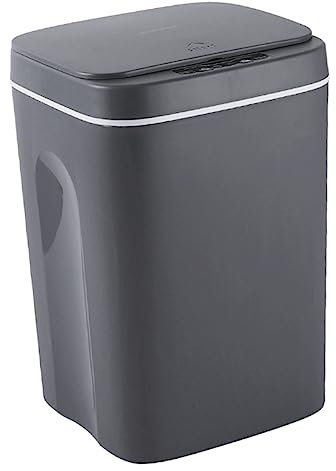 Cabilock Papelera Con Sensor Inteligente Para Baño Apertura Automática Polipropileno Saludable Fácil De Mantener