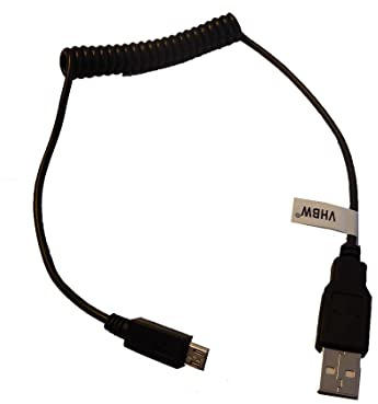 vhbw Câble données USB-A vers micro-USB compatible avec Sony Cybershot DSC-WX220, DSC-WX350, DSC-WX300, DSC-WX200, DSC-WX50-100 cm noir