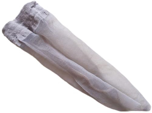Causal Herren transparente Hülsenabdeckung, bequemes Netz-Tanga-Beutel-Design, grau, JJ closed sheath