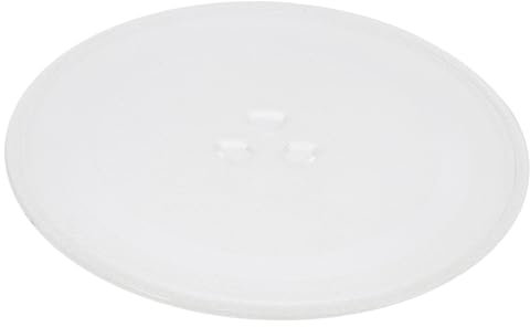 DIYEAH Plato de Vidrio Microondas Reemplazo de Plato Giratorio Accesorio Práctico y Resistente Cocinas