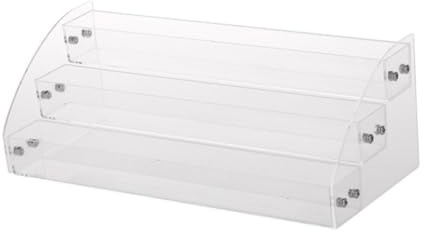 Beaupretty Organisateur de Vernis à Ongles en Acrylique Léger Base Stable, Design Multi-niveaux, Rangement de Maquillage et Huiles Essentielles