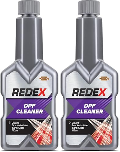 Redex DPF Cleaner Diesel, DPF Diesel Particulate Filter Cleaner To Clear Soot Blockages Quickly & Avoid Costly Repairs, DPF Cleaner To Prevent Clogging & Reduce Emissions, 250ml