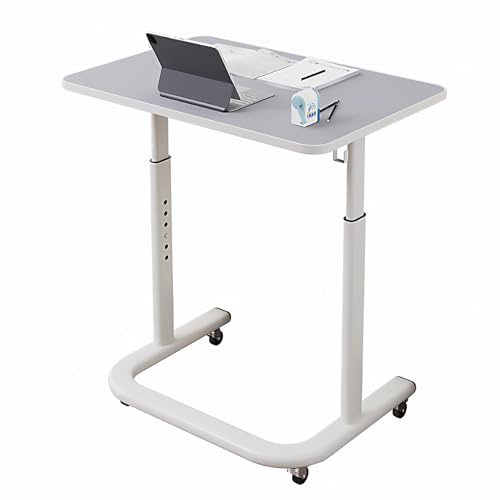 OIFJROIW Mobiler Stehtisch, höhenverstellbarer Laptoptisch, multifunktionaler Schreibtisch, für Wohnzimmer, Schlafzimmer und medizinische Zwecke