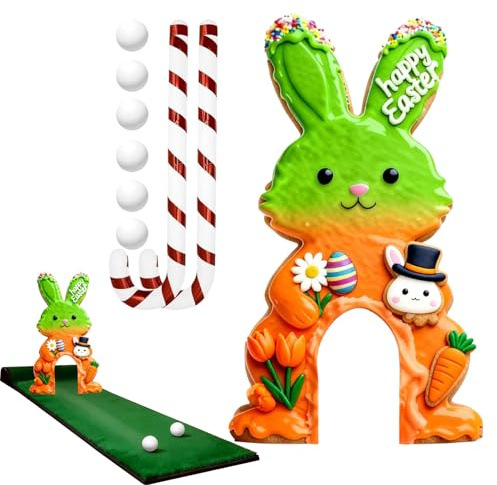 Golfspel set för helgdagar | bärbar underhållning | Mini-golfset med racketar och bollar, för familjefester barn vuxna vardagsrum sovrum lekrum inomhus