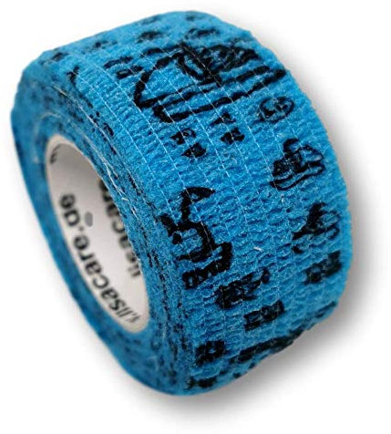 Bendaggio in gesso LisaCare® cerotto autoadesivo per dita - senza adesivo ed elastico - bendaggio per ferite, bendaggio di fissaggio - 2,5 cm x 4,5 m