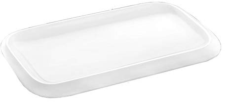 Wilmax WL-992662/A Assiette de service en porcelaine Blanc 36 cm x 22 cm