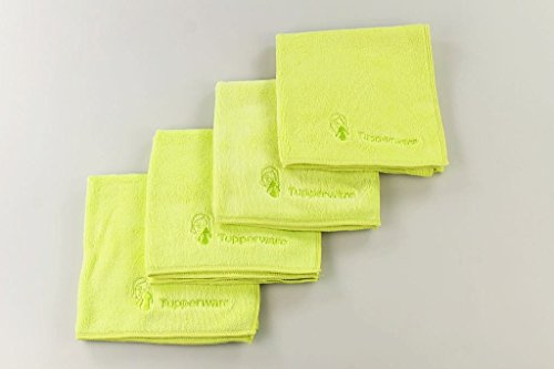 TUPPERWARE FaserPro Kosmetik limette (4) Mikrofasertuch P 22572