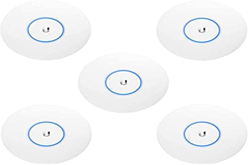 Ubiquiti UniFi nanoHD Compact 802.11ac Wave2 MU-MIMO Enterprise Access Point (UAP-NanoHD-US) (5-Pack)