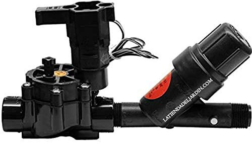 Suinga Elettrovalvola per irrigazione 3/4 9V LFV a bassa portata + Filtro a rete 3/4'' 2 bar R.Bird per sistemi di irrigazione efficienti