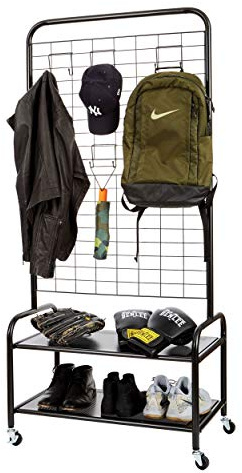 Store It LOFT Garderobsställ, metall, svart, 77 x 45 x 167 cm