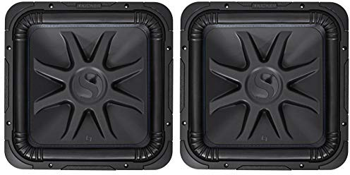 (2) Kicker L7S154 15 2000 Watt Solobaric L7S Car Subwoofer Solo-Baric 44L7S15-4