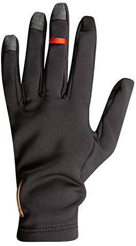 PEARL IZUMI Men's Thermal Cycling Glove, Lightweight & Durable Bike Grip with a Soft Wool-Like Synthetic Leather Palm & Thermal Fabric, for Outdoor Activities, Black, Small