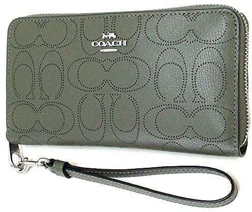 Coach Akkordeanische Handy-Geldbörse mit Reißverschluss, Sv/Surplus