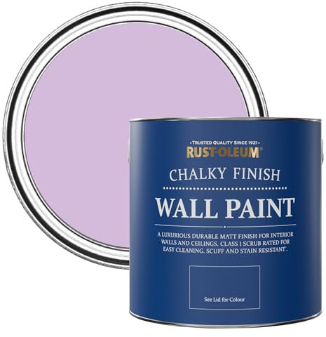 Rust-Oleum Purple Matt Emulsion Wall Paint - Violet Macaroon 2.5L